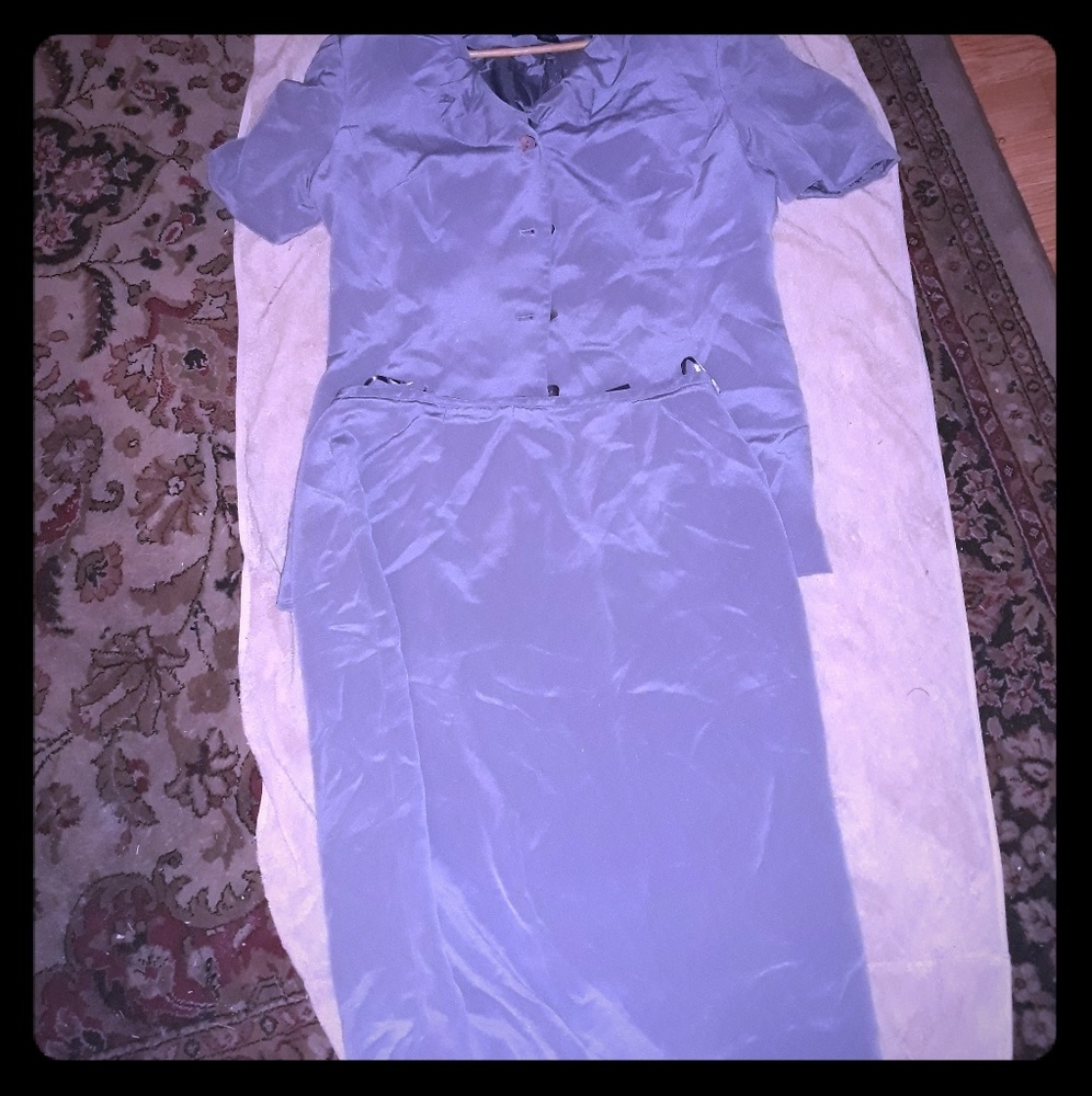 Preston and york ladies business suit silk